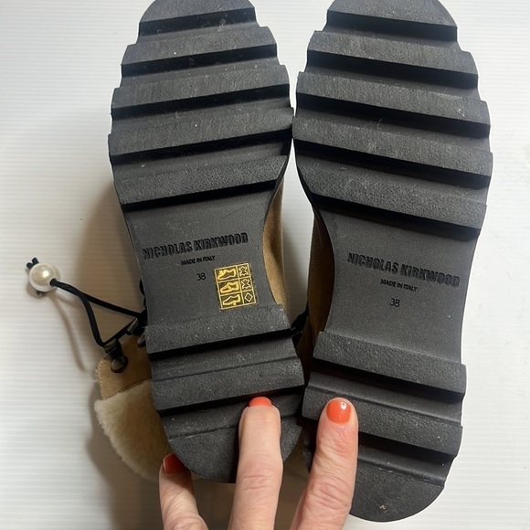 Nicholas Kirkwood DELFI Shearling Hiking Boot - Picture 11 of 11